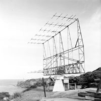 Photo: A 12-element Yagi antenna, built in 1952