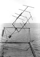 Photo: A 2-element yagi antenna, built in 1947 