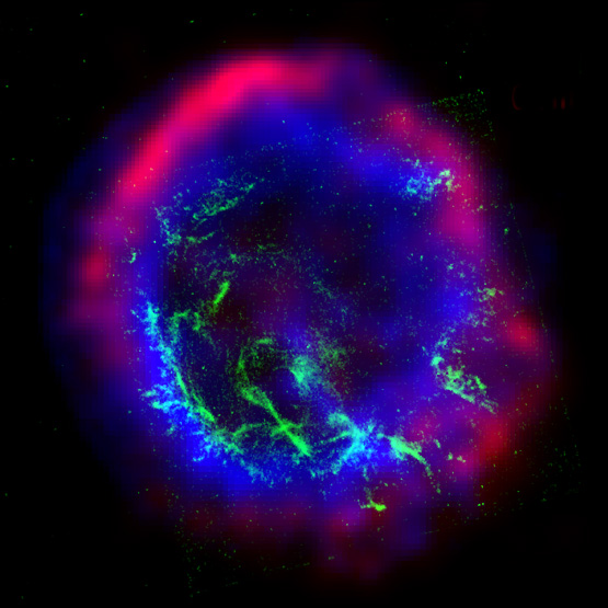 A supernova remnant in the Small Magellanic Cloud