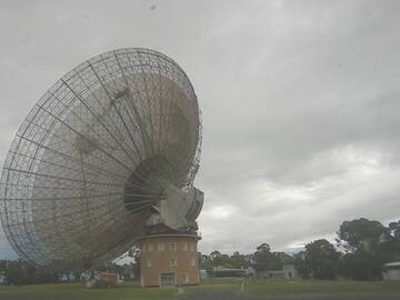 Image of the Parkes Radio Telescope