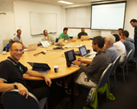 A group photo taken during the recent ASKAP Busy Week.