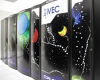 The ASKAP Central Processor, known as 'Galaxy', at the iVEC Pawsey Centre in Perth. Credit: iVEC .