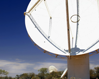 CSIRO's new ASKAP antennas at the Murchison Radio-astronomy Observatory in 2010.