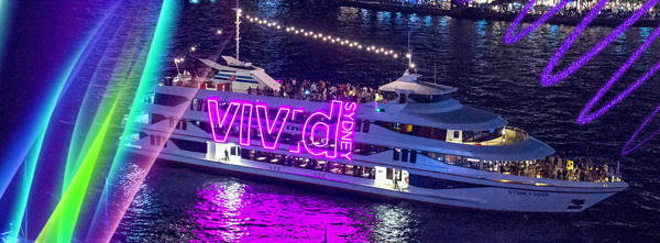 Vivid Sydney Harbour Cruise.