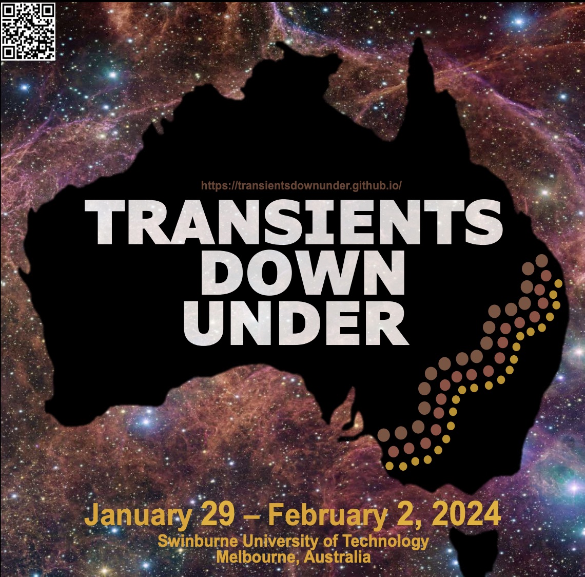 The image advertising the Transients Down Under conference