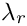$\lambda_r$