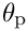 $\theta_{\mathrm p}$