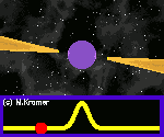 Animation of a pulsar