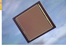 Kodak KAF-4301E 4.3 million pixel CCD chip.