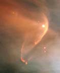 Bow shock around the very young star LL Ori