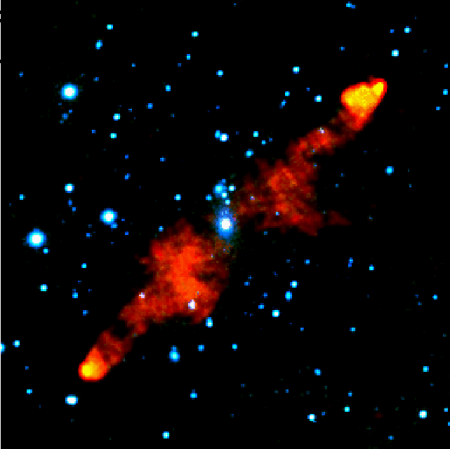 Powerful radio galaxy PJS 2356-61