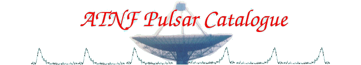 The ATNF Pulsar Catalogue Banner