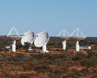 ASKAP antennas at the MRO.