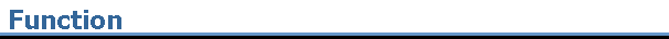 Function