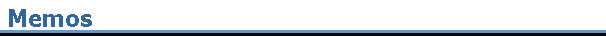 Memos