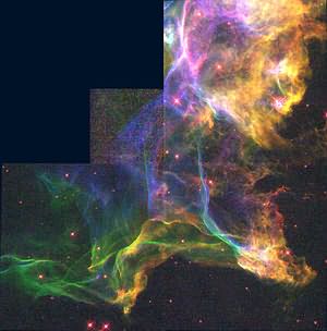 The Cygnus Loop, a SNR.