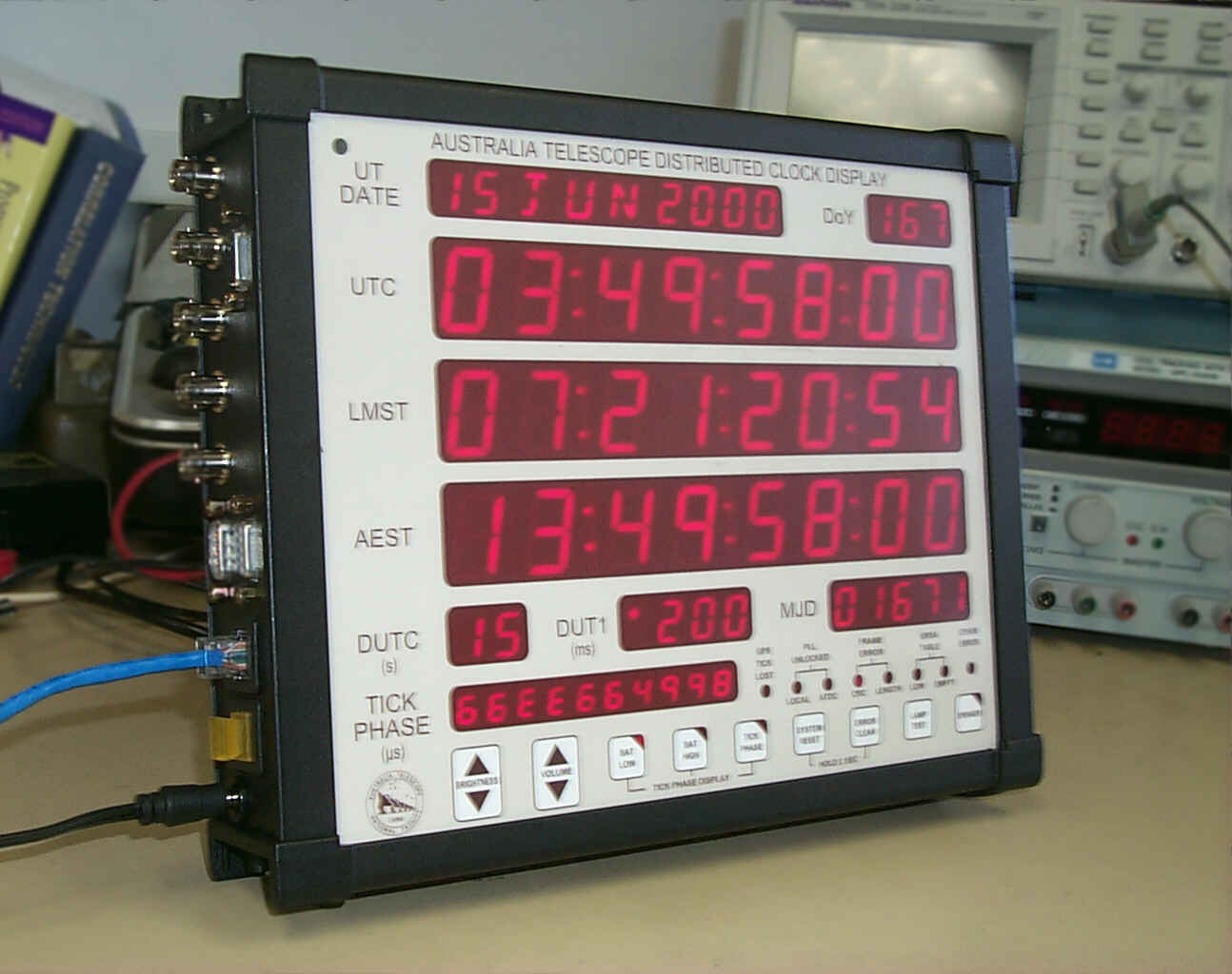 AT Distributed Clock Display