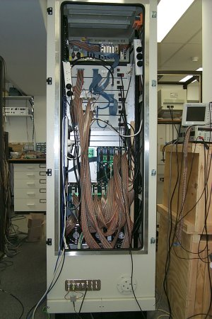 SEST Correlator rear view